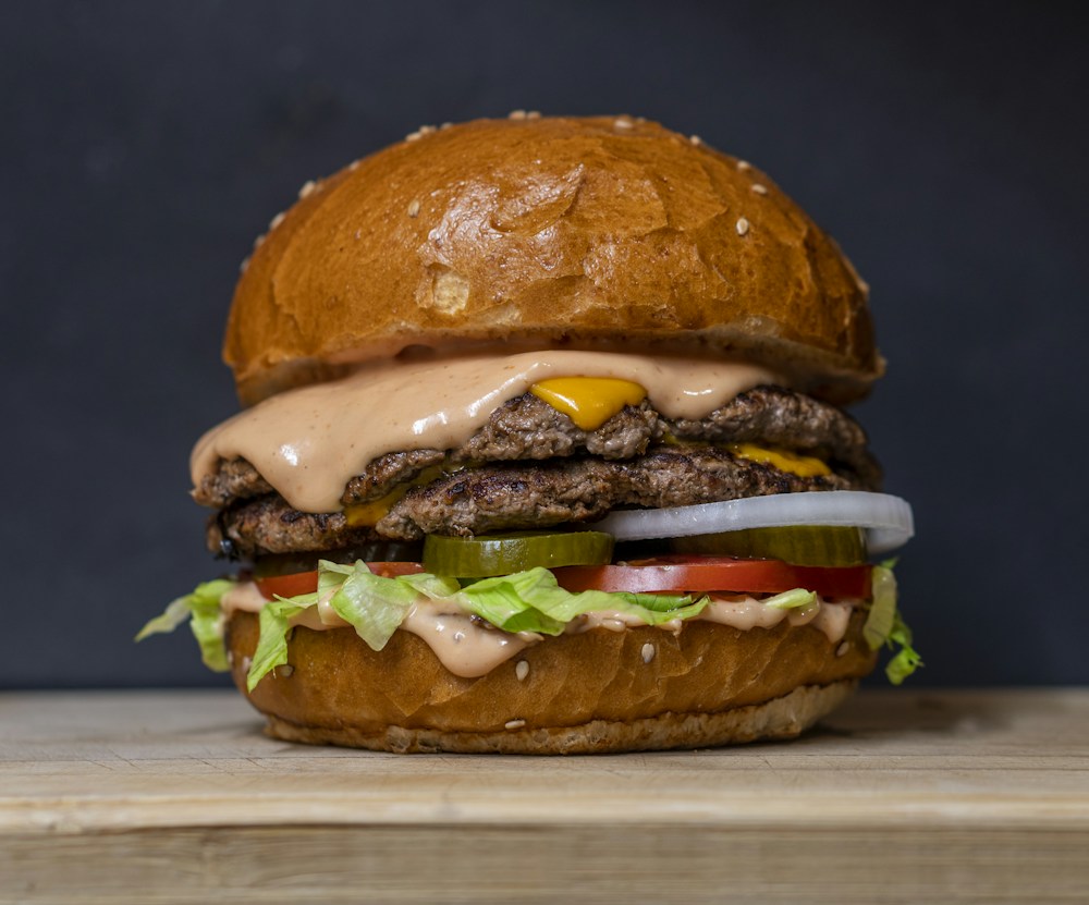 Burger als Symbolbild